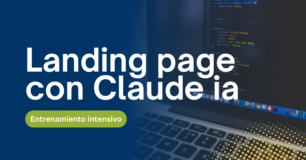 Landing Page con Claude IA Semi-presencial